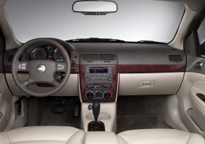 2005 Chevrolet Cobalt interior. X05CH_CB010
